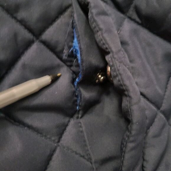 Hawke & Co Puffer Vest Mens XL Dark Blue Full Zip Performance *READ* - Picture 7 of 11